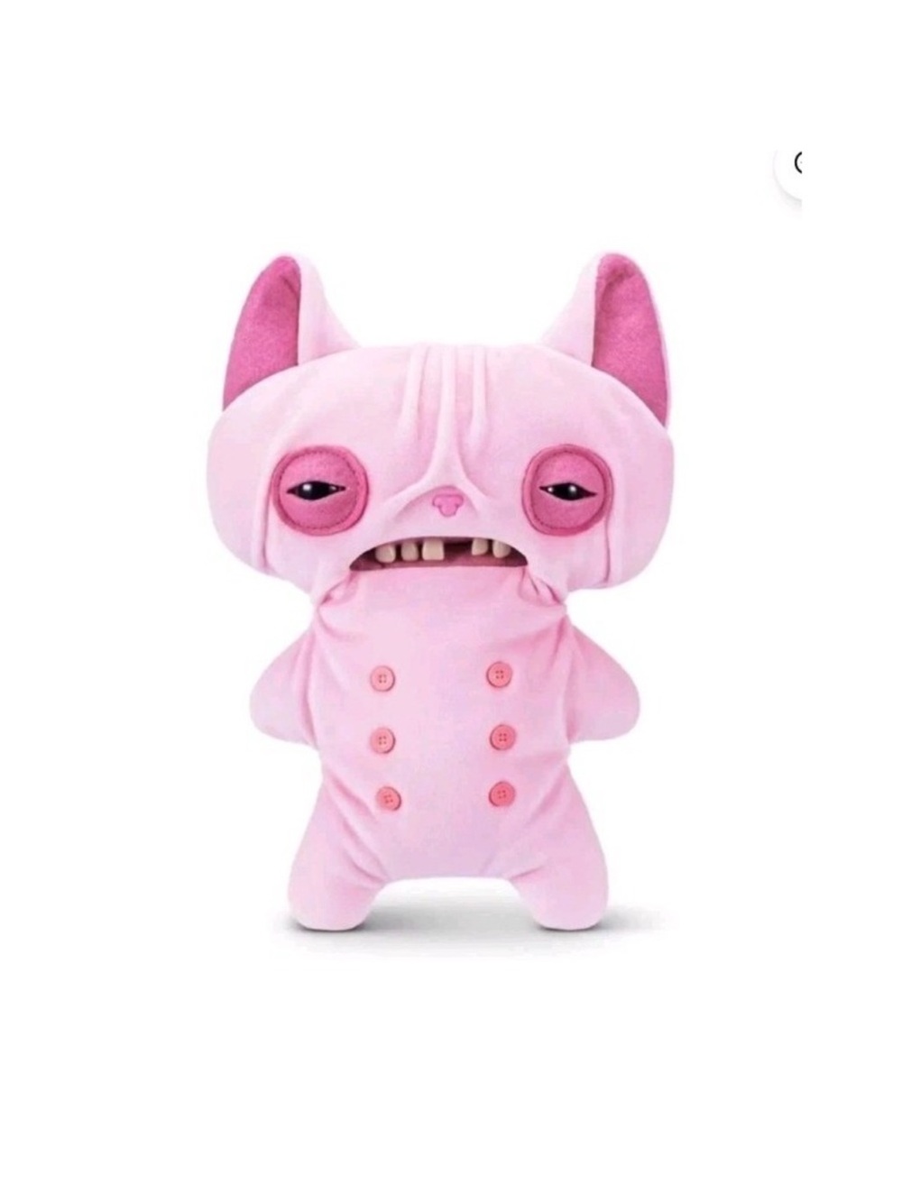 Fuggler Alley Cats Wrinkle McStinkles Plush Sphinx 9" Plush Sold Out In Stores - Picture 3 of 6
